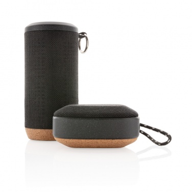 Logotrade corporate gift image of: Baia 10W wireless speaker, cork